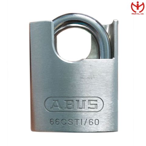  Khóa ABUS 66CSTI/60 Thân TITALIUM Rộng 60mm 4 Chìa Vi Tính - MSOFT 