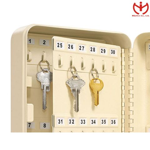  Hộp đựng chìa khóa Master Lock 7101D Sức Chứa 48 Chìa - Màu Vàng Nhạt - MSOFT 