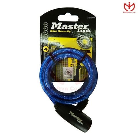  Khóa dây cáp Master Lock 8127 EURDPRO Dài 1.8m x 8mm - MSOFT 