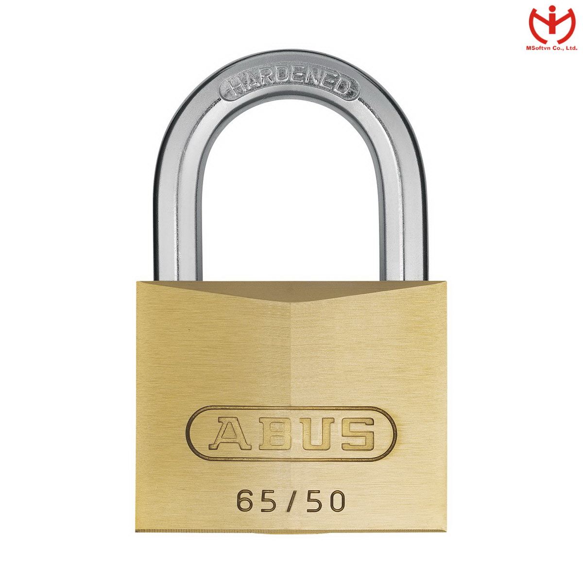 Ổ Khóa ABUS 65/50 Thân Đồng Chìa Răng Cưa - MSOFT