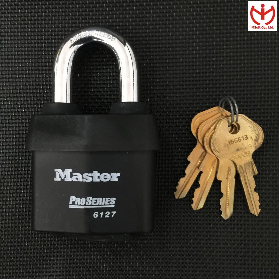 Khóa thép chống cắt Master Lock 6127 rộng 67mm dòng ProSeries - MSOFT