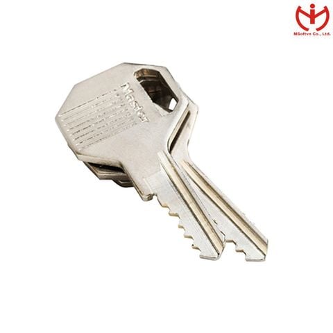  Bộ 3 ổ khóa chống cắt Master Lock M5X EURTRILF - 2 Chìa Răng Cưa - MSOFT 