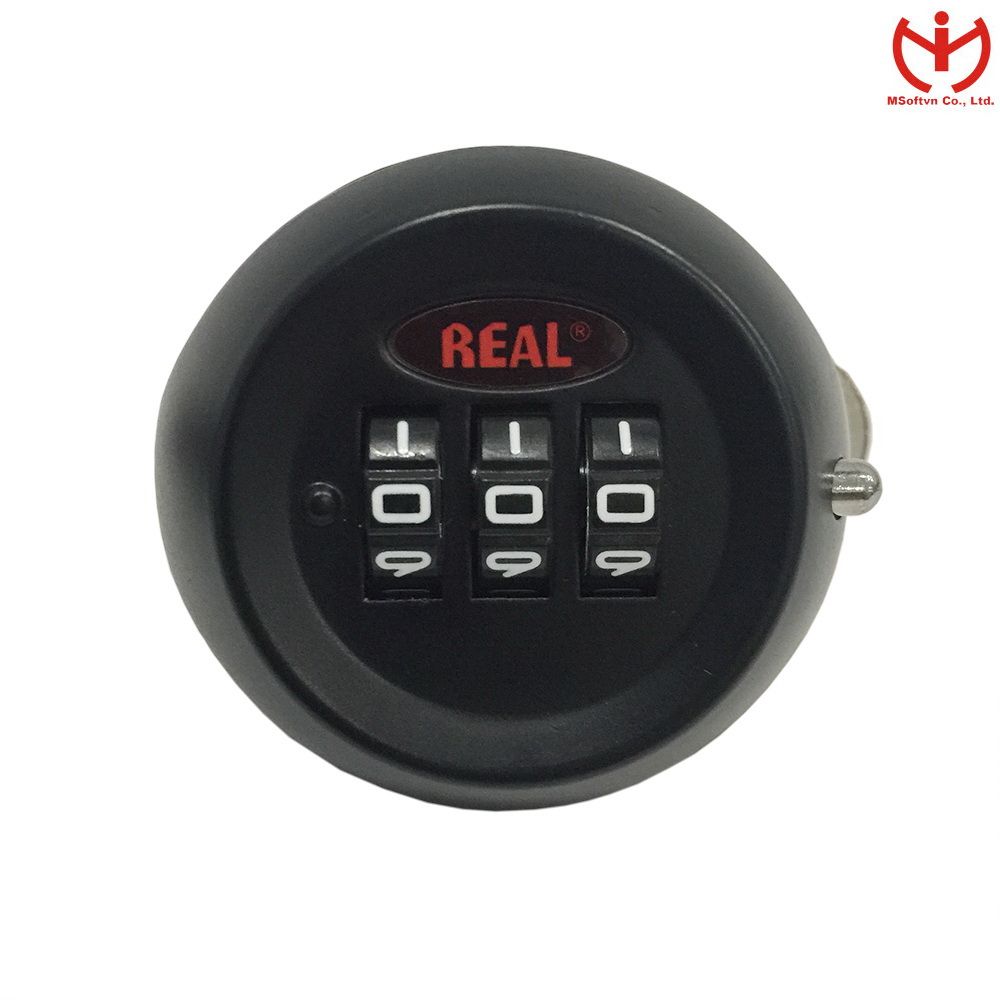 Khóa tủ REAL dùng mật mã 3 số RL9047-07 - MSOFT