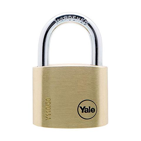  Ổ Khóa Yale Y110/50/127/1 Thân Đồng 50mm 3 Chìa Răng Cưa - MSOFT 