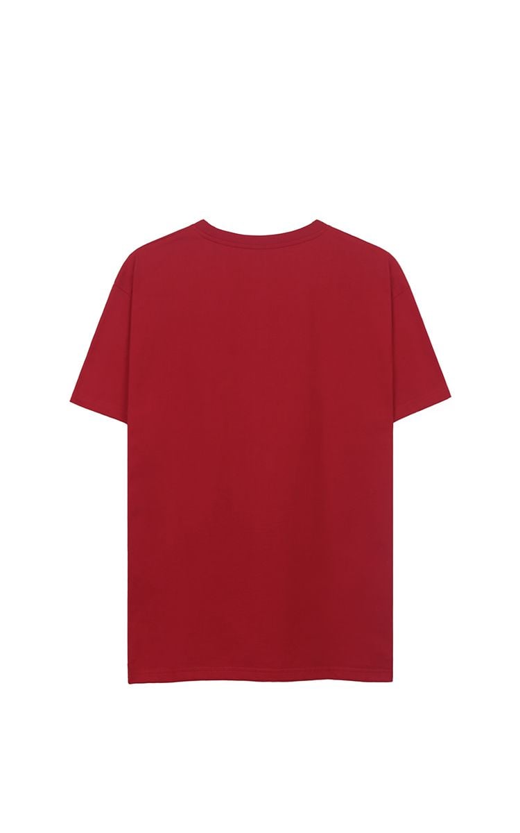 Champion Embroidered Logo T-Shirt In Red