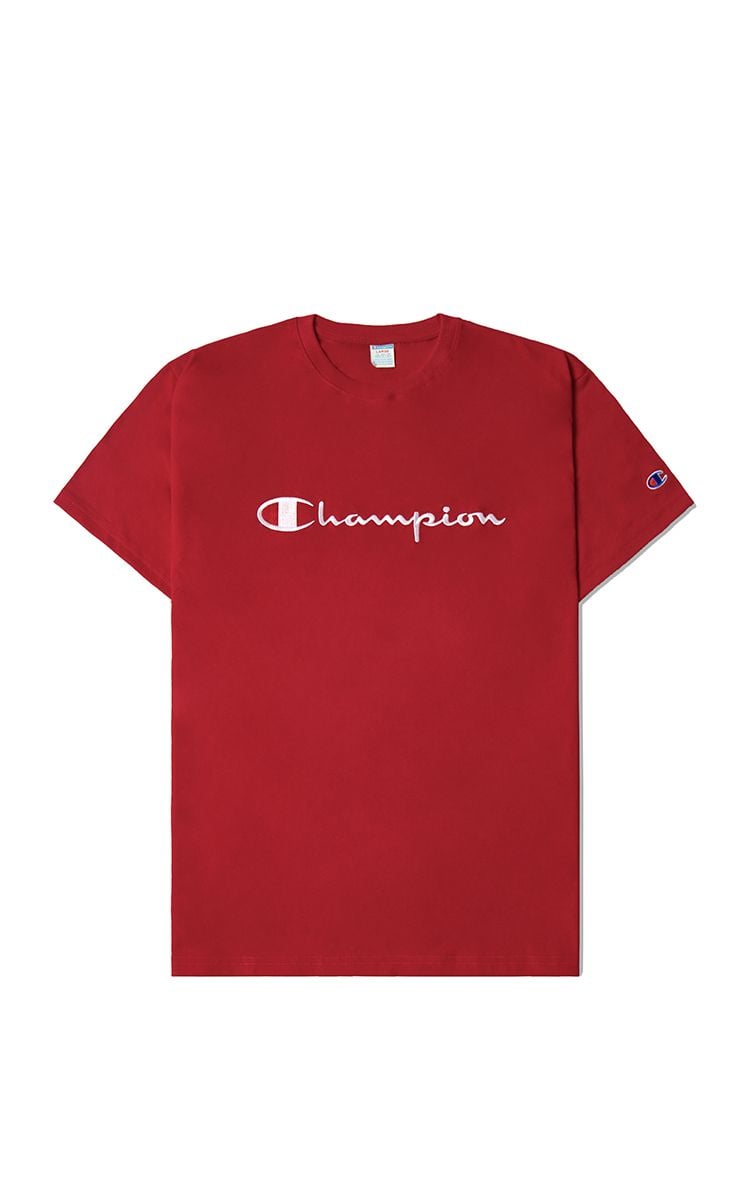 Champion Big Logo T-Shirt In Red