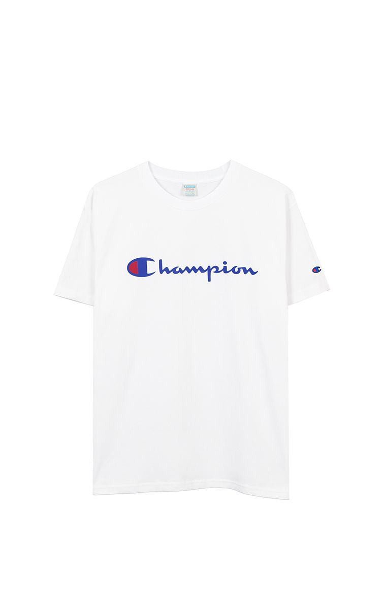 Champion Graphic Big Logo T-Shirt In White