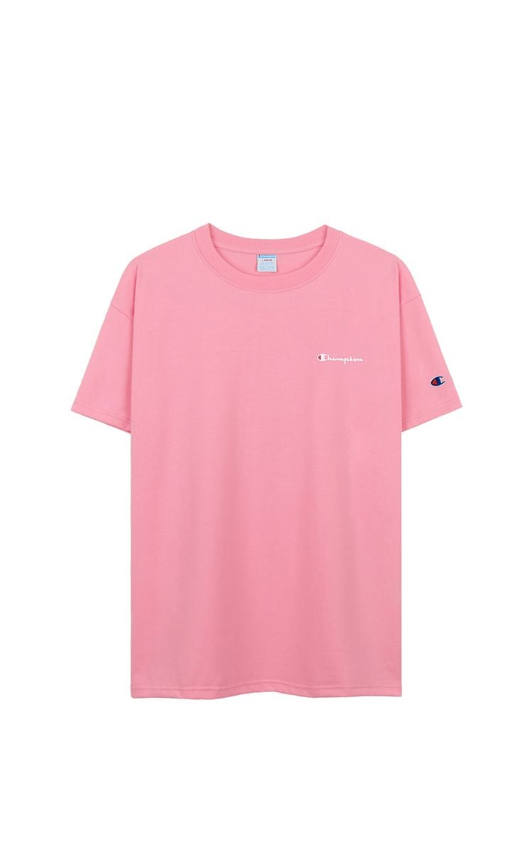 Champion Graphic Logo T-Shirt In Salmon