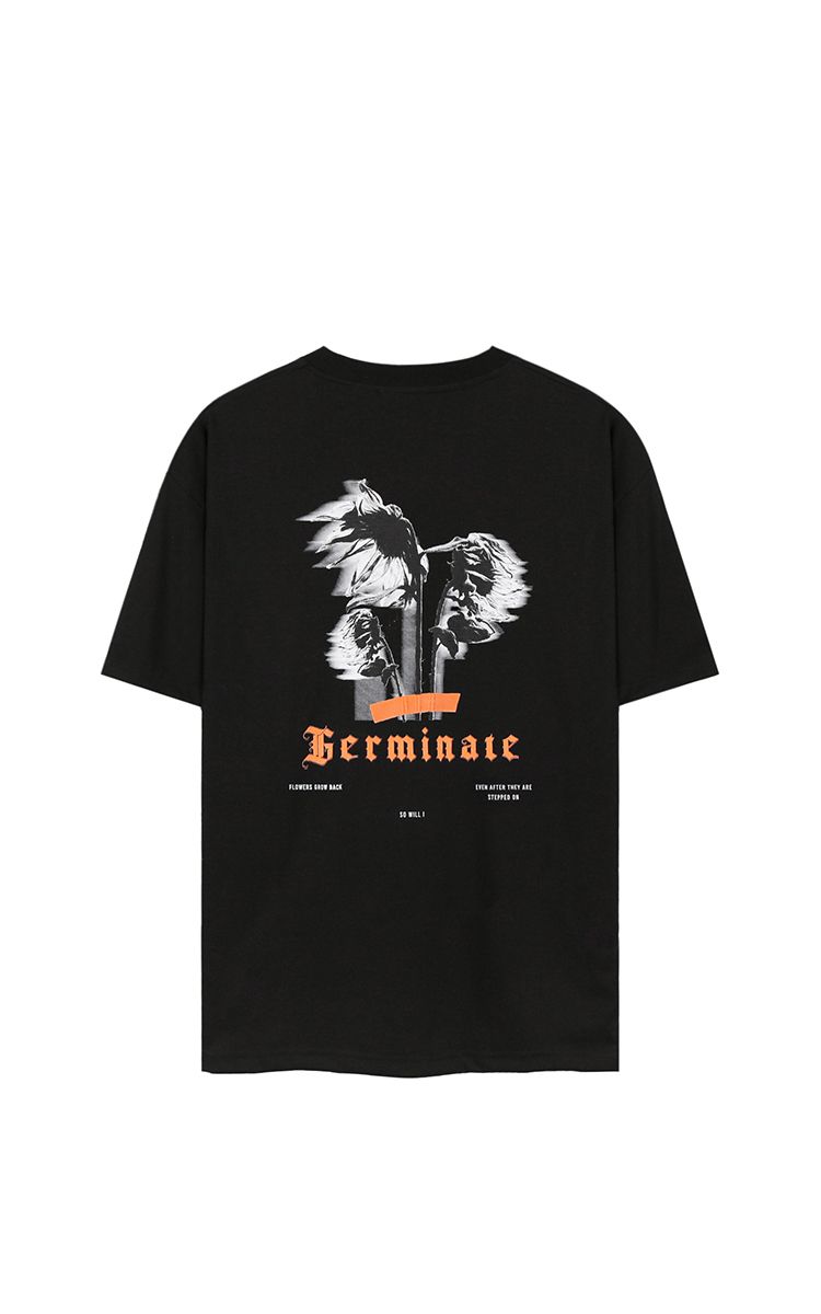 Germinate Tee In Black