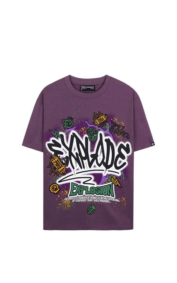 Explode T-Shirt In Purple