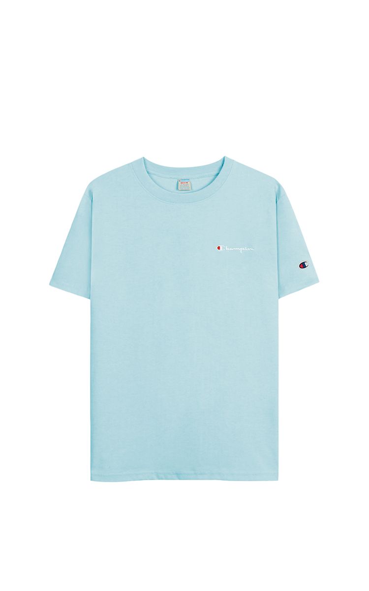 Champion Embroidered Logo T-Shirt In Blue