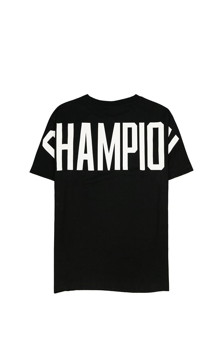 Champion Big Logo T-Shirt In Black