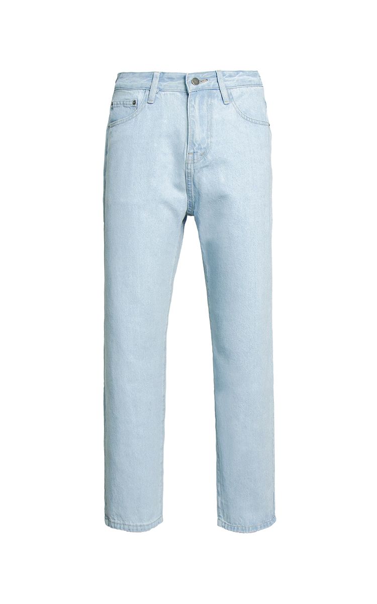 Baggy Jean In Vintage Light Wash Blue