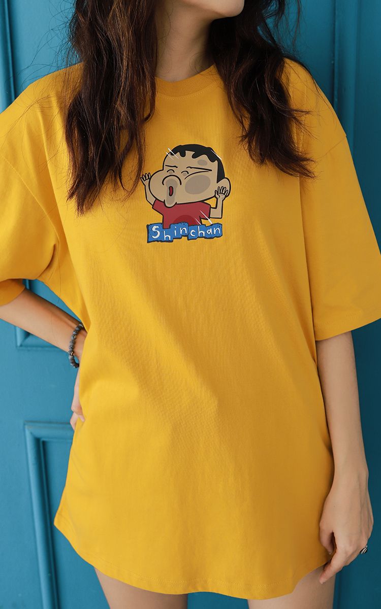 Shin-chan Tee Yellow