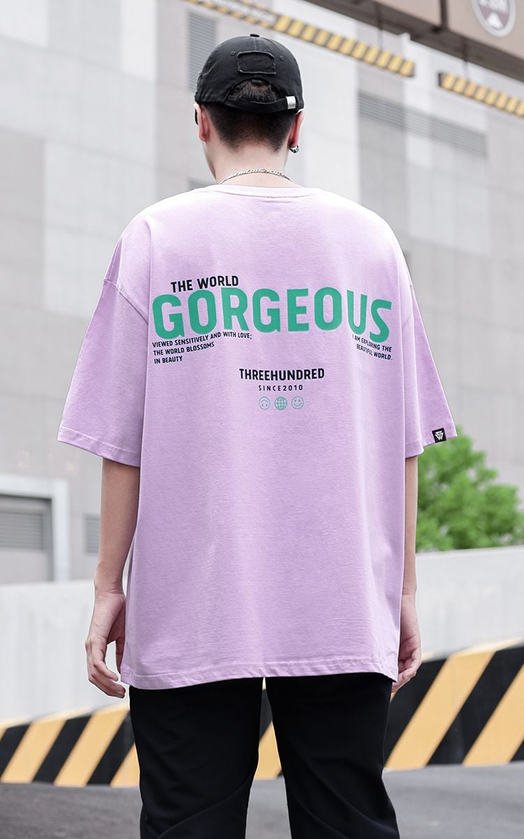 The World Gorgeous Tee In Purple