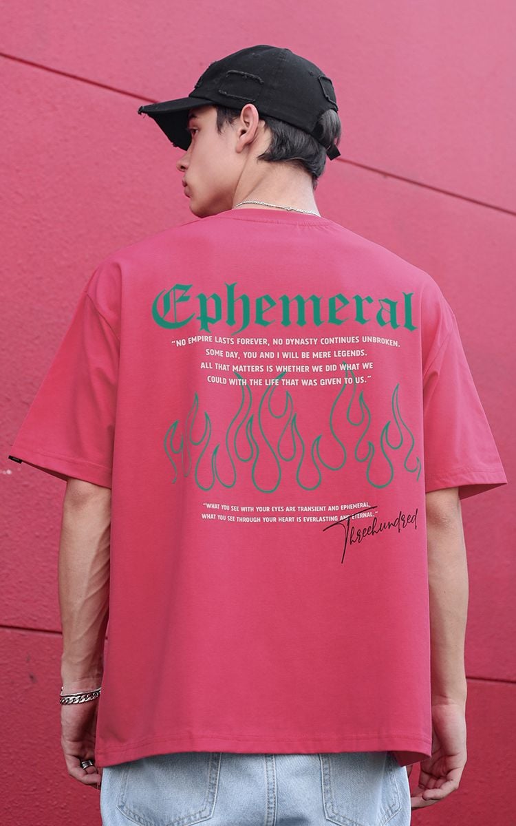 Ephemeral Tee In Pink