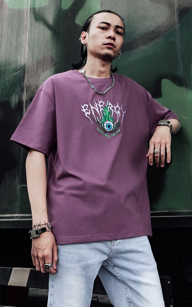 Eye Tee In Purple