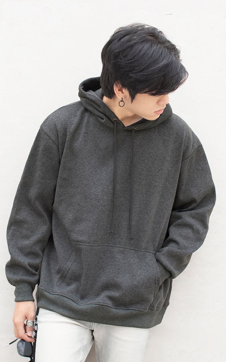 Basic Hoodie In Grey – Three Hundred