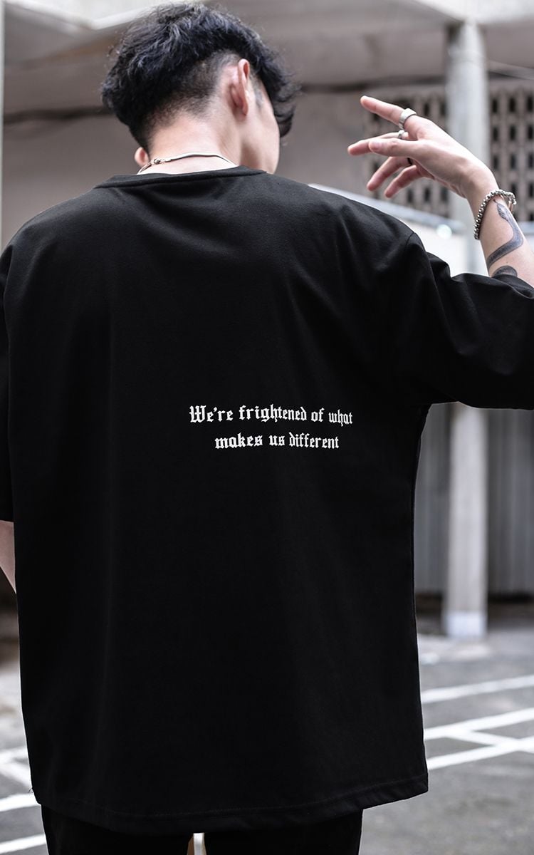 Frightened Tee In Black