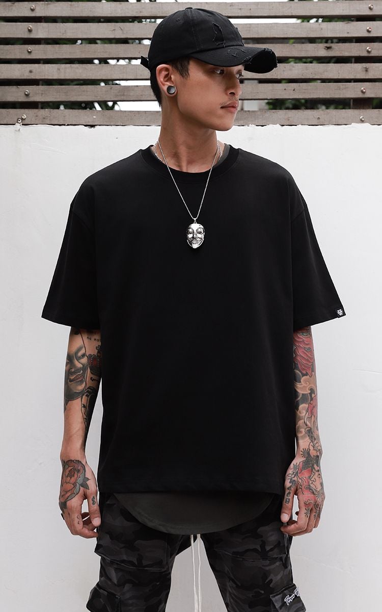 Three Hundred Basic T-Shirt In Black