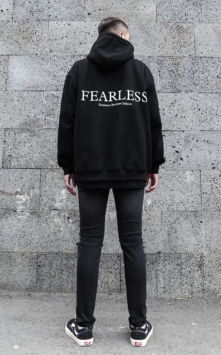 Fearless Hoodie In Black