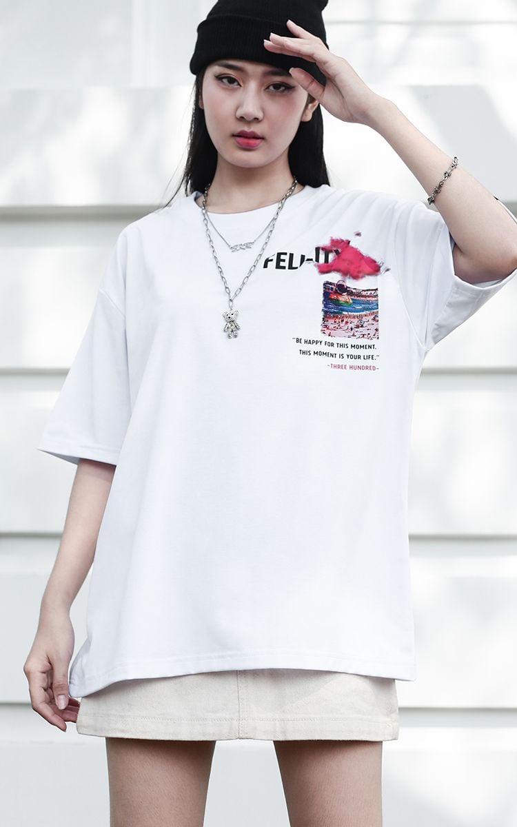 Felicity Tee In White