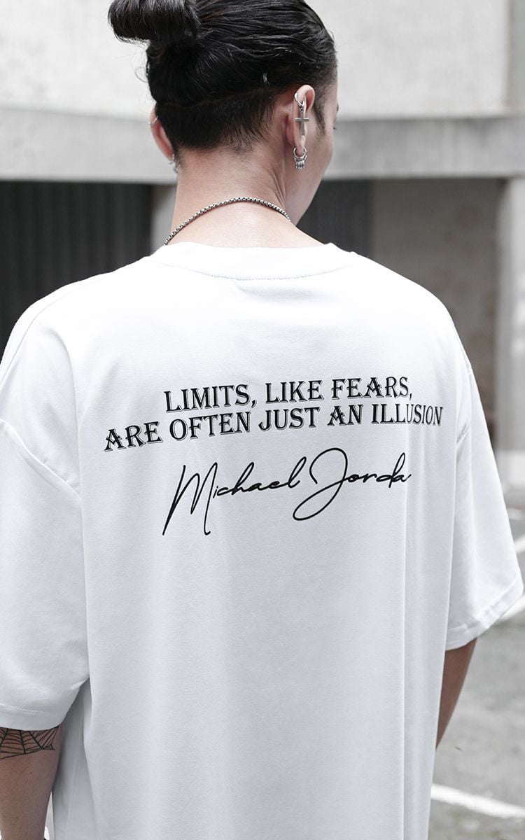 Michael Jordan Tee In White