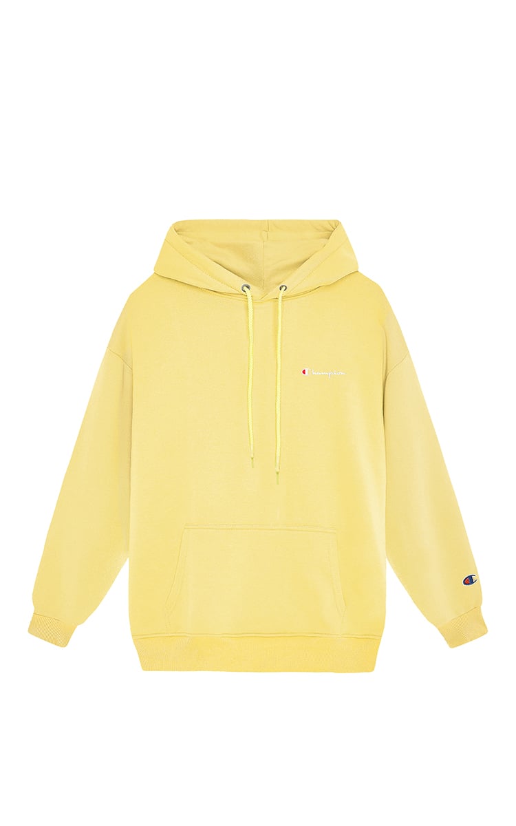 Yellow champion deals hoodie jd