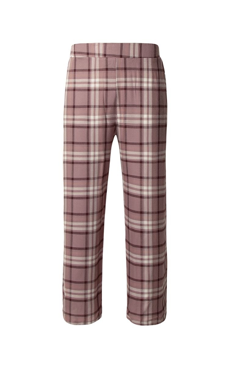 Flannel Pajama Pants In Pink