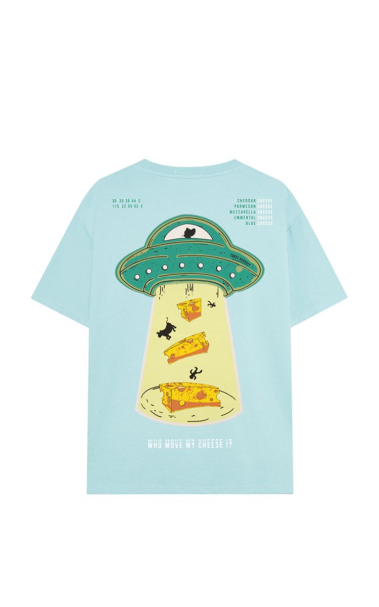 Cheese Hundred UFO Tee Blue