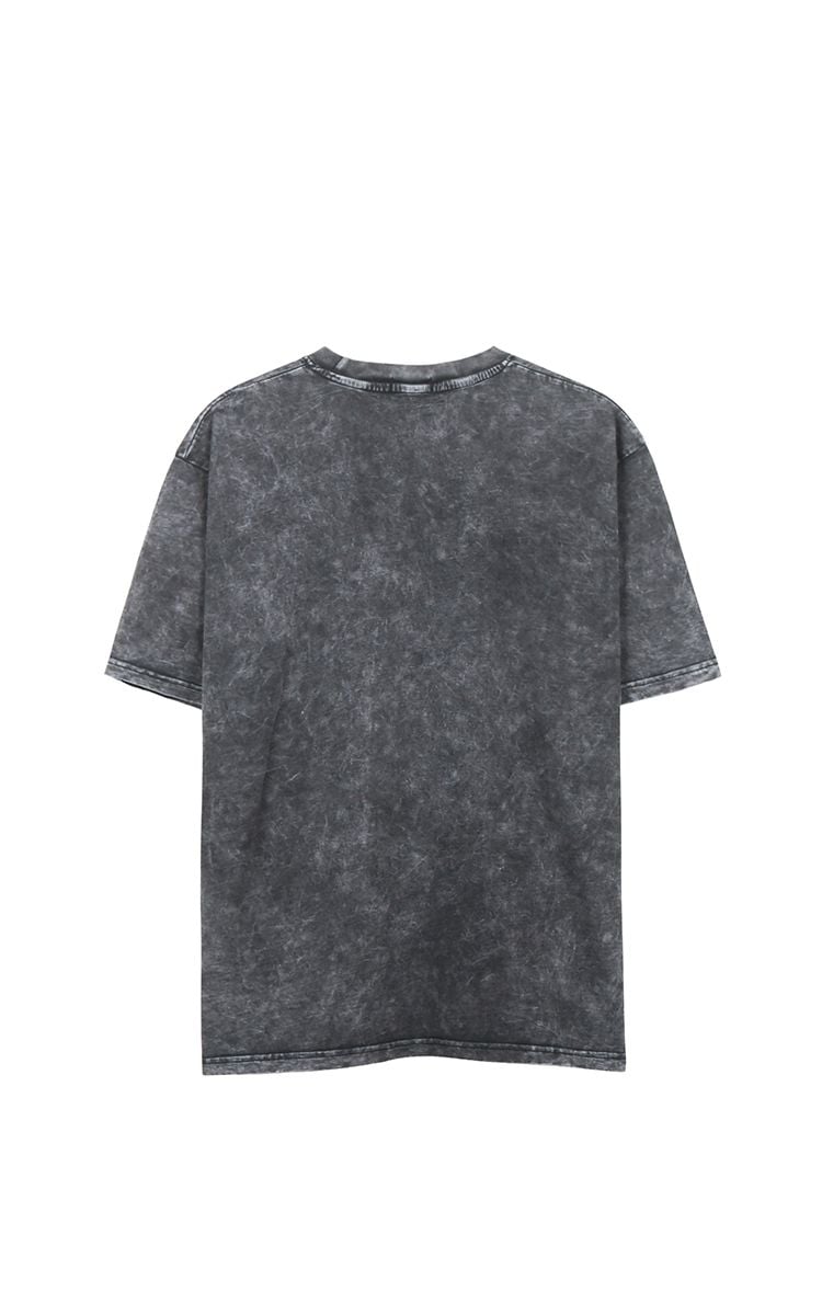 Mission T-Shirt In Acid Washed Grey