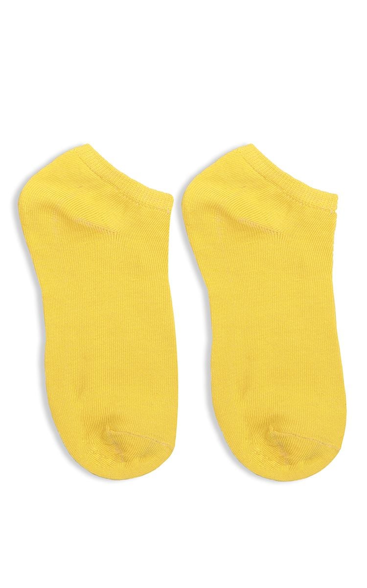 Shoes Sock In Yellow