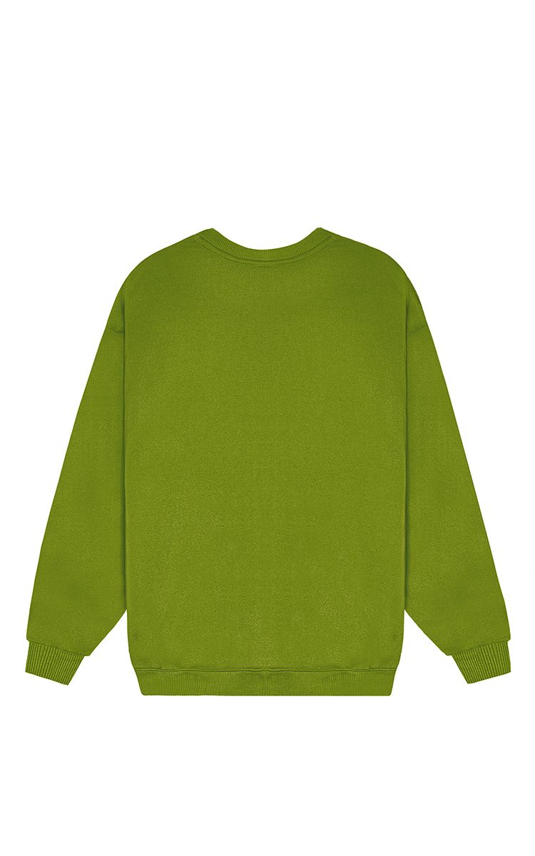 Champion Reverse Weave Sweater In Matcha Green