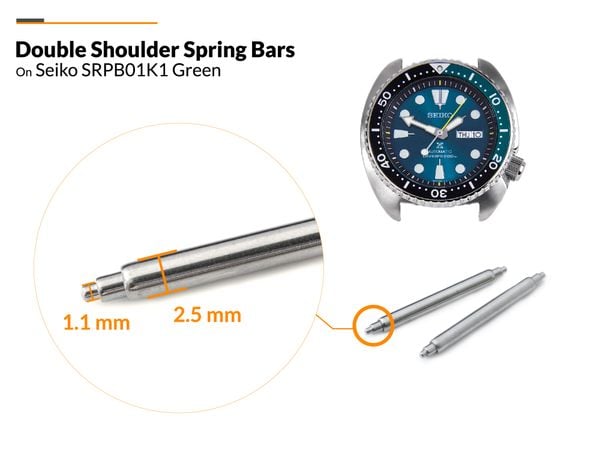 Ch t g n d y Spring Bar Seiko SKX007 SKX013 d y 2.5mm size 20mm