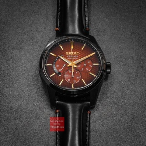 Đồng hồ nam dây da Seiko Presage Automatic SPB329J1 Sharp Edged Kabuki Limited Edition - SARW063