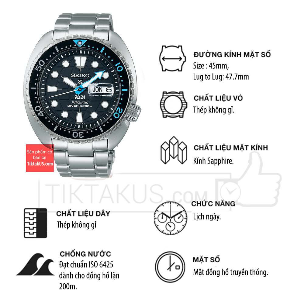 Trên tay Seiko PADI King Turtle SRPG19K1 \u0026 King Samurai SRPG21K1 - Zinh  Watch