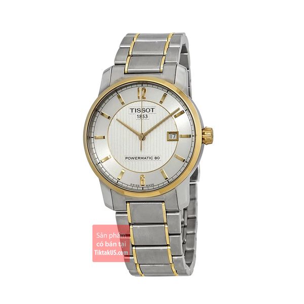 Đồng hồ đeo tay nam Tissot Titanium T Classic T0874075503700