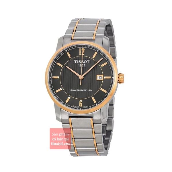 Đồng hồ đeo tay nam Tissot Titanium T Classic T0874075506700