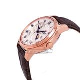 Đồng hồ nam dây da Orient Sun and Moon gen 3 RA-AK0007S30B ( Rose gold) ( RA-AK0007S10B )