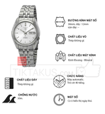 Đồng hồ nam dây thép Seiko 5 SNK355K1
