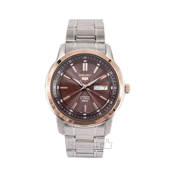 Đồng hồ nam dây thép Seiko 5 Automatic SNKM90K1