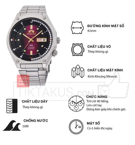 Đồng hồ Orient SK mặt lửa 2019 RA-AA0B02R39B Made in Thailand ( RA-AA0B02R19B )