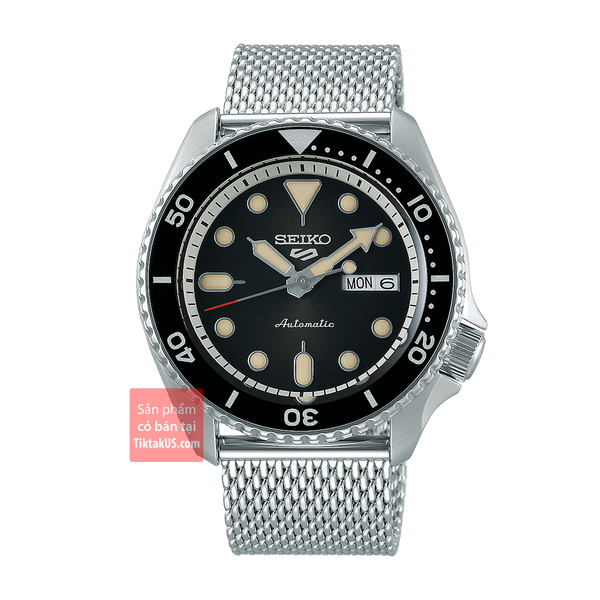 Đồng hồ Seiko 5 Sport 2019 dây mesh SRPD73K1