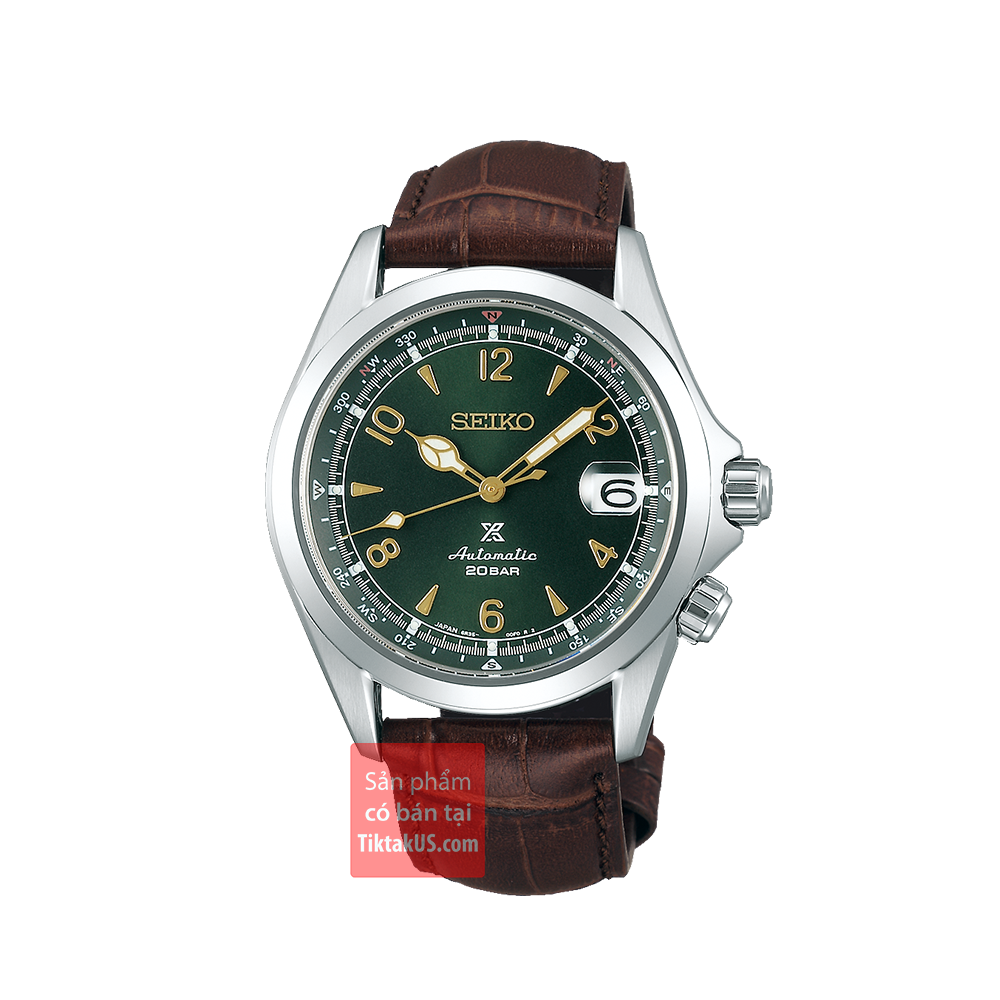 Đồng hồ nam dây da Seiko SPB121J1 prospex Alpinist ( Made in japan) -  Tiktakus