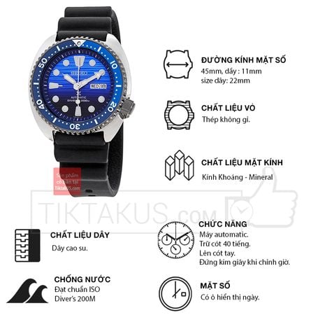 Đồng hồ nam SEIKO Special Edition PROSPEX SRPC91K1 