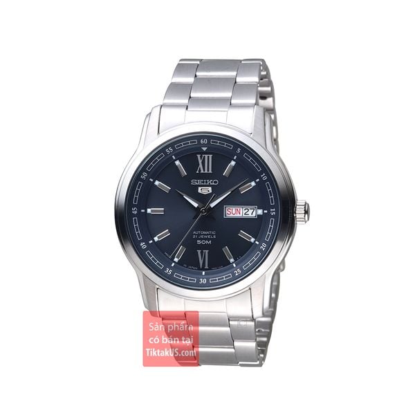 Đồng hồ nam dây thép Seiko 5 Made in Japan Seiko SNKP17J1