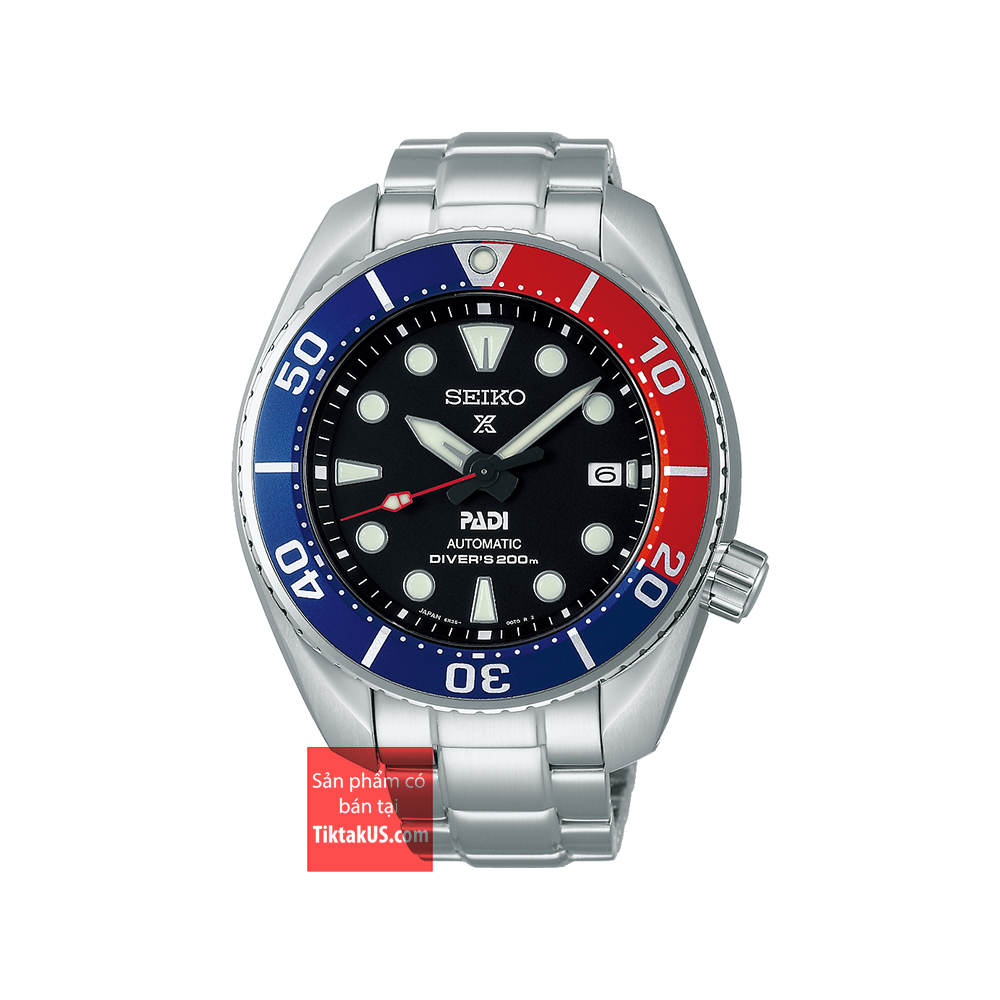 Đồng hồ nam SEIKO SPB181J1 Prospex Sumo PADI Automatic - Tiktakus