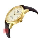 Đồng hồ đeo tay nam Tissot Le Locle dây da T006.407.36.263.00 ( Gold)