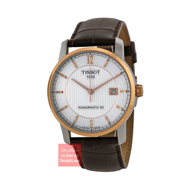 Đồng hồ đeo tay nam Tissot Titanium T Classic T0874075603700