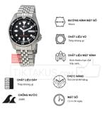 Đồng hồ nam dây sắt Seiko SKX013K